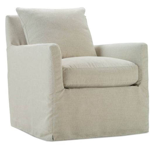 Picture of Lilah Slipcovered Swivel Chair w/ Glider Option